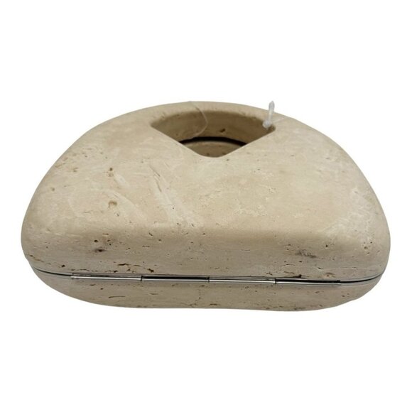 Bottega Veneta Kettlebell Travertine Stone Top Handle Bag NWOT - Picture 7 of 10